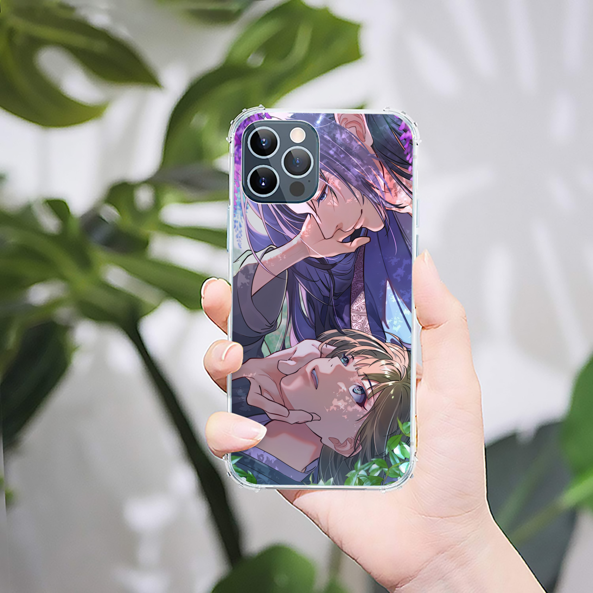 （画像用） 薬屋のひとりごと The Apothecary Diaries 【iPhone 12シリーズ対応】透明スマホケース（クリアソフトケース）